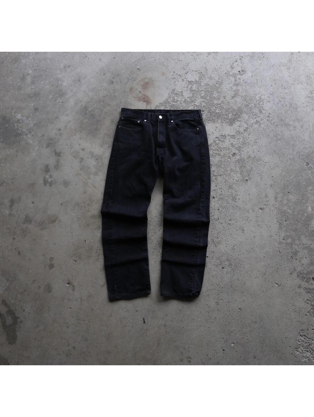 Levi’s 505 Regular Fit Black Jeans Mens 34x32 Denim Straight Leg Made Mexico‎